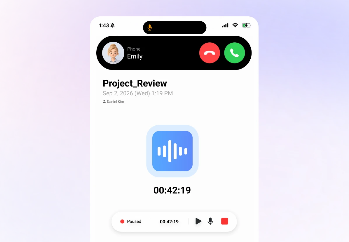 Automatic call interruption handling