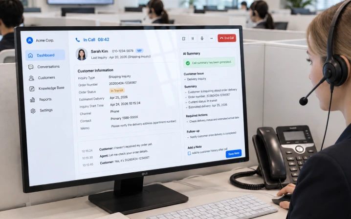 Contact center management solution